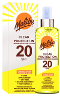 Malibu Clear Protection SPF20 Przezroczysty Spray Ochronny
