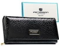 portfel damski skóra+pu ptn px28-cnf-5488 black