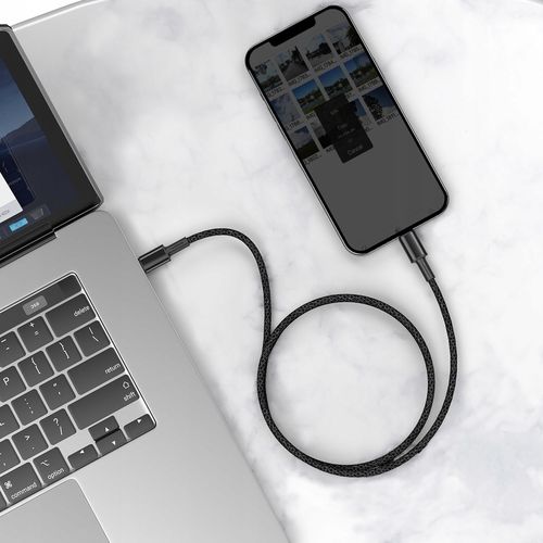 Kabel niktrade USB typ C - Apple Lightning 2 m czarny na Arena.pl