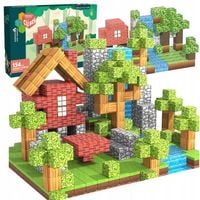 KLOCKI MAGNETYCZNE 3D MAGNETIC TILES KOSNTRUKCYJNE ZESTAW XXL 80 el