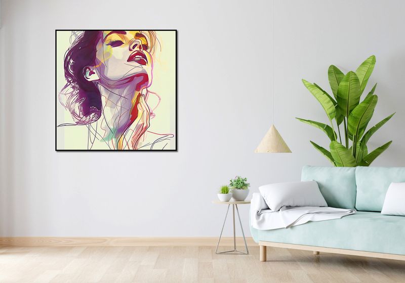 Plakat 100x100cm Płynność zdjęcie 4