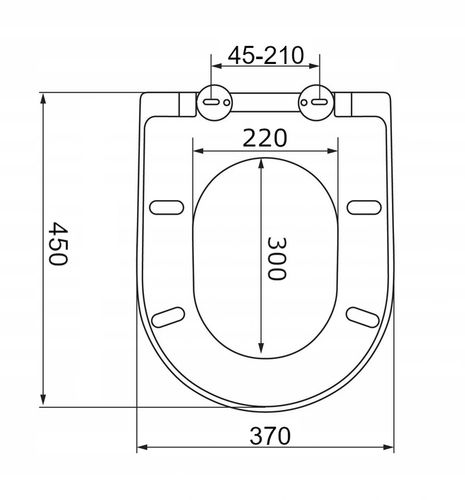 DESKA SEDESOWA WOLNOOPADAJĄCA WC TOALETOWA DO CERSANIT KOŁO ROCA CZARNA na Arena.pl