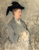 Madame Edouard Manet (Suzanne Leenhoff, 1830 1906), Edouard Manet - plakat 40x50 cm