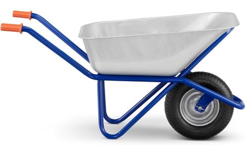 Taczka budowlana ogrodowa ocynkowana mocna KPGD-567 140 L / 210 kg na Arena.pl