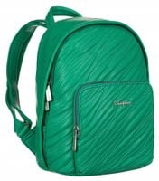 mały, damski plecak ze skóry ekologicznej - david jones