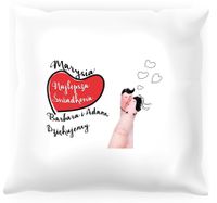 Poduszka personalizowana -  Podziękowania dla świadkowej #07