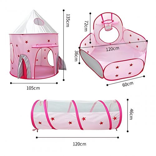 DLA DZIEIC Z TUNELEM I BASENEM  NAMIOT na Arena.pl