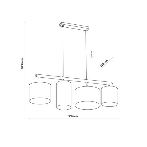 lampa wisząca deva nature 6108 tk lighting na Arena.pl