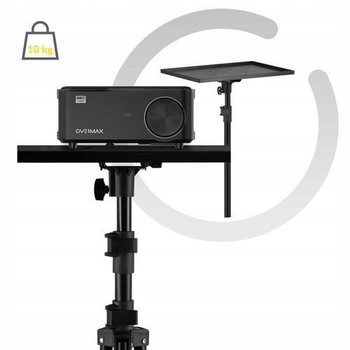 STATYW UCHWYT do projektora rzutnika PÓŁKA TRÓJNÓG do 10kg w:180cm 40x27cm na Arena.pl