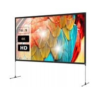 Blitzwolf Składany Przenośny Ekran Projekcyjny Do Rzutnika Projektora 120''