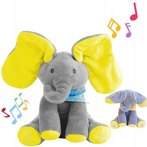 SŁONIK ŚPIEWAJĄCY MASKOTKA AKUKU INTERAKTYWNY SŁOŃ na Arena.pl