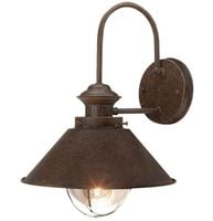 LAMPA LATARNIA OGRODOWA BROWN OŚWIETLENIE KINKIET BRĄZOWA