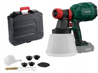 Parkside Pistolet do malowania akumulatorowy 20V PFSA 20-LI B2 +