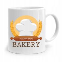 Kubek Prezent Dla Piekarza Delicious Bread Bakery Z Nadrukiem Ze Zdjęciem