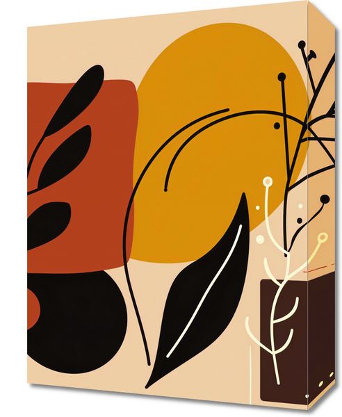 Obraz 30x40cm Ciepłe Kontury zdjęcie 1