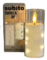 Świeca LED Subito 12,5 cm kość słoniowa