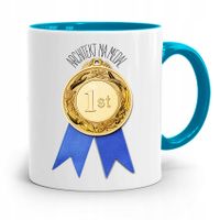 Kubek Błękitny Architekta Na Medal Prezent Z Nadrukiem Ze Zdjęciem