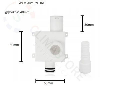 Syfon do skroplin pionowy-poziomy na Arena.pl
