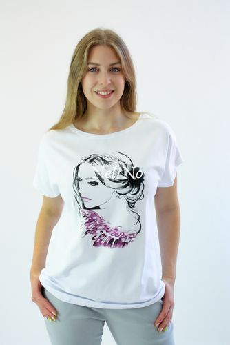 Koszulka z dziewczyną Amanda Biała UNI na Arena.pl