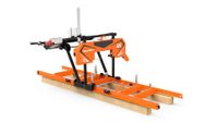 Trak taśmowy elektryczny 4 kW traczek piła taśmowa LX50START Wood-Mize