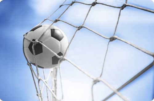 Siatka do bramki na bramkę do bramek piłkarskich 180x120cm biała na Arena.pl