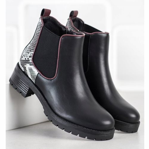 Wygodne Botki Snake Print r.40 na Arena.pl