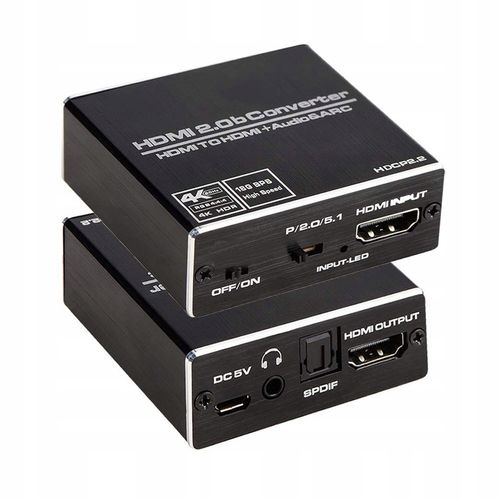 Extractor HDMI-HDMI + Audio SPDIF ARC SPH-AE06 na Arena.pl