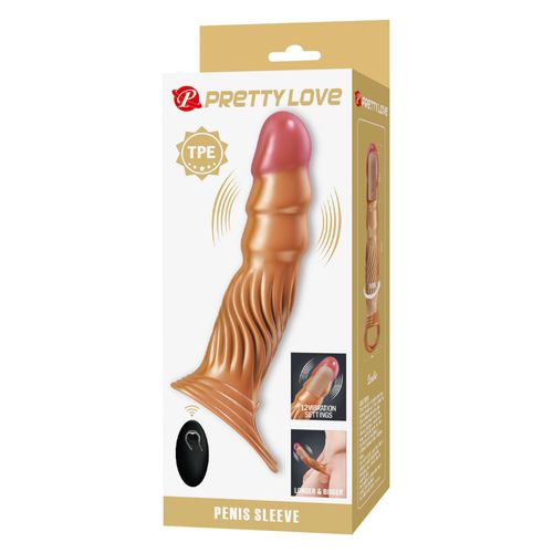 pretty love vibrating penis sleeve extender na Arena.pl