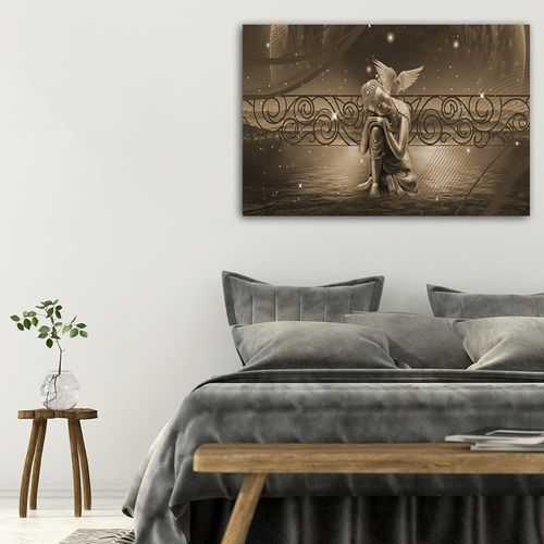 Deco Panel, Budda z ptakiem 1 120x80 na Arena.pl