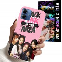 ETUI CASE DO MOTOROLA MOTO G14 - BLACKPINK DAMSKIE WZORY KPOP BTS