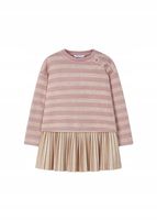 Mayoral Komplet 2w1 Sukienka Sweter 4932 Różowy Złoty 110