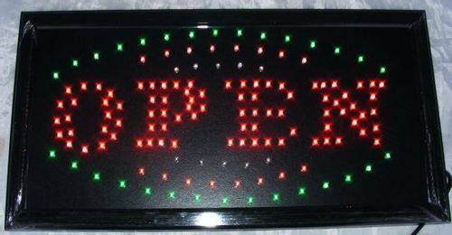 Tablica led z napisem open 24, open i inne na Arena.pl