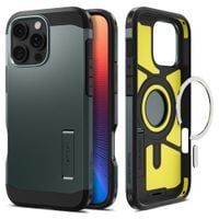 etui case na iphone 16 pro z podstawką tough armor magsafe - zielone