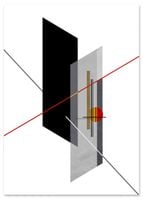 Plakat cyfrowy do wydruku bauhaus