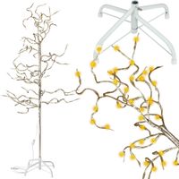 Drzewko ozdobne dekoracja ozdoba światła światełka 180 led lampki xl 150cm