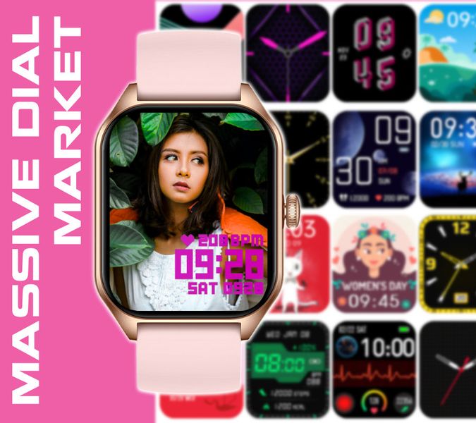 SMARTWATCH UNISEX Rubicon RNCF03 - ROZMOWY BLUETOOTH, ALWAYS ON DISPLAY (sr049g) zdjęcie 5