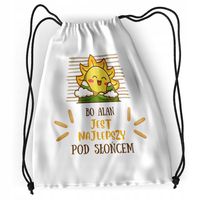 Plecak Sportowy Szkolny Dla Alana Syna Dziecka Z Nadrukiem Ze Zdjęciem