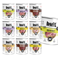 BULT mokra karma dla psa Mix Smaków puszka 10x800g Bez Ryb