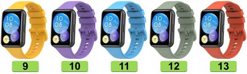 ZESTAW 3 PASKÓW PASEK OPASKA BRANSOLETA DO HUAWEI WATCH FIT 2 |DUŻO KOLORÓW na Arena.pl