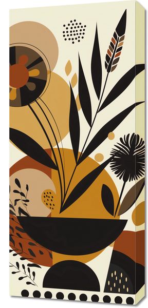 Obraz 40x90cm Ogrody Geometryczne zdjęcie 1