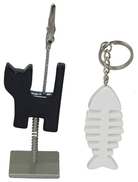 Fotoklip kot + breloczek ość zdjęcie 1