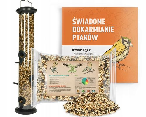 TRIXIE Karmnik karmidło pojemnik na karmę ptaków zimujących papugi 1 L 48cm na Arena.pl