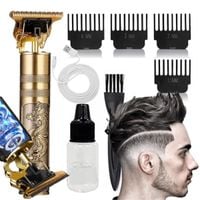 MASZYNKA TRYMER DO STRZYŻENIA BRODY ZAROSTU WŁOSÓW GOLARKA + KOŃCÓWKI