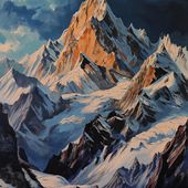 Plakat 50x50cm Górki Majestat Chwil