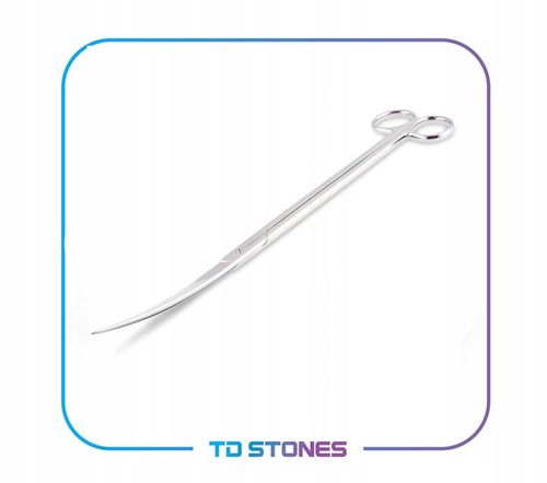 NOŻYCZKI DO PRZYCIANANIA ROŚLIN 25CM STAL NIERDZEWNA WYGIĘTE na Arena.pl