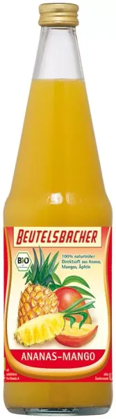 SOK JabŁko - Ananas - Mango NFC BIO 700 ml - Beutelsbacher zdjęcie 1