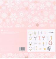 Kalendarz adwentowy z akcesoriami do włosów ELOY Wesołych Świąt