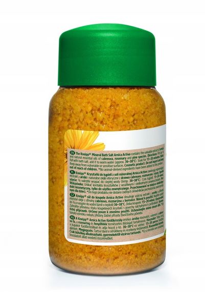 Kneipp Arnika mineralna sól 500g zdjęcie 3