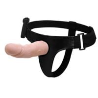 wibrujący strap-on odczepiane realistyczne dildo