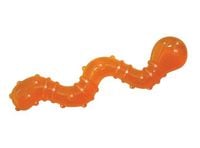 Trwała gumowa zabawka dla kota nasączona kocimiętką Petstages Orka Robaczek